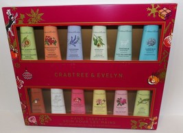 Set Of 12 Crabtree &amp; Evelyn Assorted Scents Hand Therapy Lotion Gift Set ~ Nib~ - £34.11 GBP