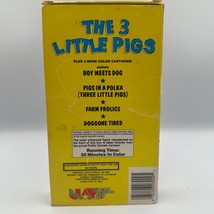 The 3 Little Pigs 1988 VHS FunTimeKid Color Cartoons Classic - $14.60