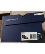 Rockport Men&#39;s Eureka Brown K71201 Genuine leather size 14M - $89.58 CAD