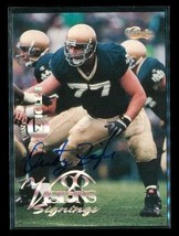 Vintage 1996 Classic Visions Autograph Football Card Dusty Zeigler Bills - U - £9.91 GBP