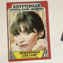 Superman II 2 Trading Card #4 Margot Kidder - £1.55 GBP