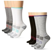 Carolina Ultimate Womens Sport Crew Cooling Arch Support Ankle Socks 2 Pair - $12.99