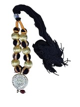 Punjabi Kaintha Folk Cultural Bhangra Gidha Pendant Cultural Necklace Black NNBL - $28.09