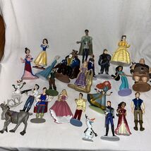 Lot 23 Disney Mini Figure Toy Lot PVC Mixed Characters Princess F1 - $33.91