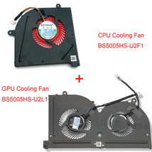 Cpu + Gpu Cooling Fan For Msi Stealth Pro Gs63 Gs63Vr Gs73 Gs73Vr 6Rf 7Rf - £46.19 GBP