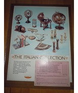 Vintage The Italian Collection The Holiday Shopper Print Magazine Advert... - £2.35 GBP