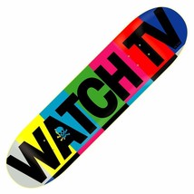 Death Watch TV Skateboard Deck - Death Skateboards 8 &quot; with grip  - $884.58 MXN