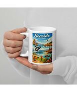 Seaside California White Glossy Mug - $18.00+
