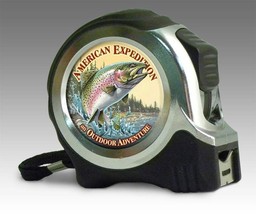 American Expedition Rainbow Trout Fish 25 ft Tape Measure NIB Men&#39;s Fath... - £17.12 GBP