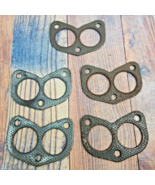 5pc FelPro 23565-1 Fits Toyota Hilux Crown Mark II Metal Exhaust Flange ... - $65.57 CAD