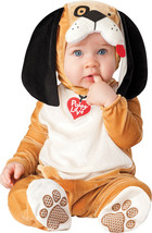 InCharacter Puppy Love Infant/Toddler Costume, Medium Orange - £75.59 GBP