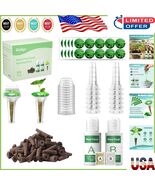All-in-One Indoor Growing Kit with 50 Grow Sponges &amp; Nutrients - 128 Pieces - $43.35 CAD