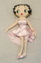 Betty Boop In Marilyn Monroe Pink 1999 Plush Stuffed Doll 22&quot; - $16.82