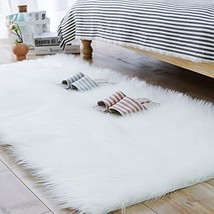 Carvapet Luxury Soft Faux Sheepskin Fur Rugs For Bedside Floor Mat Area Rug - €28,83 EUR