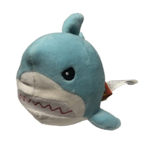 Shark Blue Super Soft Stress Relief Plush Adventure Planet Marine Aquarium Toy - £7.13 GBP