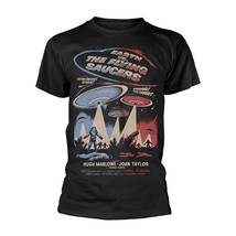 Plan 9 Earth Vs. The Flying Saucers Official Tee T-Shirt Mens Unisex - £25.20 GBP