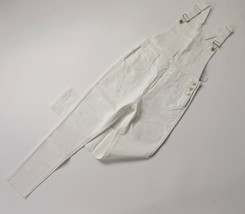 NWT We Wore What High Rise Skinny Overall in White Stretch Coveralls S 2-4 $195 - £48.16 GBP