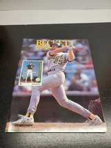 August 1992 Beckett Baseball Price Guide - Mark McGwire (Front) - Jack McDowell  - £6.66 GBP