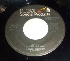Lorne Greene / George Hamilton IV 45 Ringo / Abilene NM B4 - £3.10 GBP