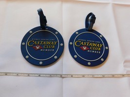 Set Of 2 Disney Cruise Line DCL Castaway Club Member Luggage Tags Pre-owned - $28.01 CAD
