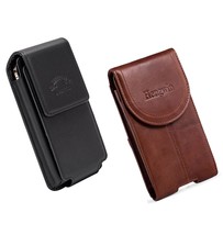 Brown Genuine Leather Phone Holsters with Belt Clip - $146.49