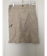 Eddie Bauer Women&#39;s Casual Skirt with Pockets Size 4 Khaki Beige - $575.08 MXN
