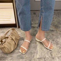 sandals female ins tide  to wear the new summer fashion slippers bottom with Rom - £48.73 GBP