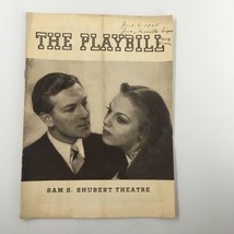 1938 Playbill Sam S. Shubert Theatre I Married An Angel with Audrey Chri... - £14.87 GBP