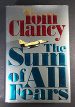 The Sum of All Fears by Tom Clancy 1991, Hardcover w/ dust jacket, First Edition - £15.94 GBP