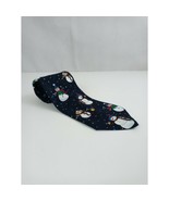 Hallmark Yule Tie Greetings Blue Tie With Snowmen Design - $242.07 MXN