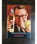 Vintage 1969 Johnny Walker Red Scotch Whiskey Full Page Original Ad 324 - £5.43 GBP