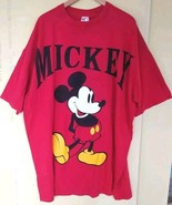 Vintage Disney Designs Made In USA One Size Fits All T-Shirt MICKEY KK - $48.38 CAD