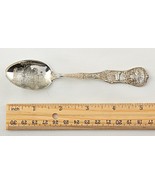 *5 3/8&quot; Public Library, Toledo Q STERLING SILVER SOUVENIR SPOON - €59,07 EUR
