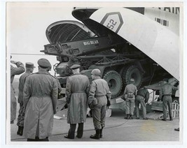 Loading Big Bear Honest John Launcher on C-124 Transport 1961 Photo - £17.31 GBP