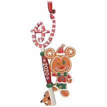 DISNEY - Gingerbread Mickey Key Sketchbook Ornament 2020 - £20.58 GBP