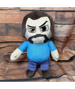 Minecraft Movie Steve Plush Jack Black Stuffed Figure 8.5” Toy Video Gam... - $23.36