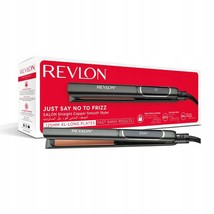 Revlon RVST2175E Straightener Copper Smooth Hair Flat Iron Frizz Control XL - £107.23 GBP