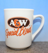 A&amp;W Special Blend Coffee White China Mug Cup Tea English &amp; French Vintag... - $27.49