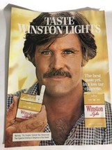 vintage Winston Lights Cigarettes Print Ad Advertisement 1978 PA1 - $7.91