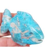 NATURAL blue larimar  handcarved FISH Gemstone pendant 126 grams (dar-25) - €128,13 EUR NATURAL blue larimar  handcarved FISH Gemstone pendant 126 grams (dar-25) - €128,13 EUR
