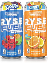 RYSE Fuel Energy Drink Variety Pack 6 Sunny D, 6 Kool Aid 12 Cans Total  - £34.51 GBP