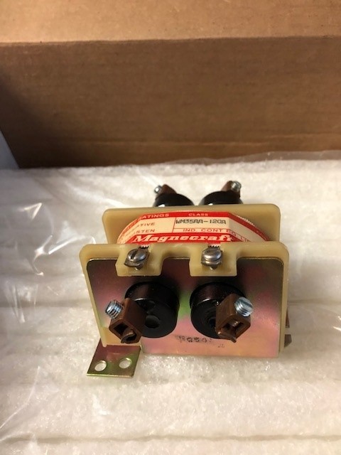 wm35aa-120a Magnecraft relays Struthers Dunn 35a spst relay dc-7844 - $170.00