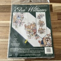 Elsa Williams &quot;Birdhouse&quot; Bellpull  counted Cross Stitch Kit sealed NIP 02093 - £12.69 GBP