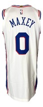 Tyrese Maxey Philadelphia 76ers Gioco Usato Maglia Aprile 22 2023 Contro... - £2,086.71 GBP