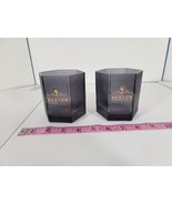 RARE 2x The Sexton Single Malt Irish Whiskey Rocks Ribbed Tumbler Glasses - $30.56 CAD