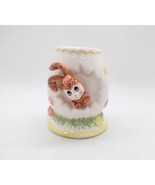 Vintage UCGC Taiwan Porcelain Egg Vase Hatching Bunny Rabbit Easter Hand... - £7.57 GBP