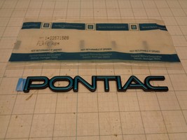 Gm 22571508 Emblem Name Plate Pontiac Aqua Rear Oem Nos - £24.03 GBP