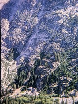 1964 Aerial View Mountain Base National Park at Yosemite Kodachrome 35mm Slide - £4.29 GBP