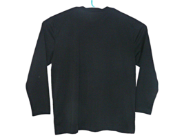 Dickies Mens Long Sleeve Classic Pullover T Shirt Workwear Black Pocket Size XL - £18.21 GBP