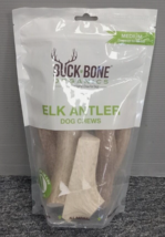 Buck Bone Organics Elk Antler Dog Chews MED DOG (40 Lbs.) - 6 Count - £35.94 GBP